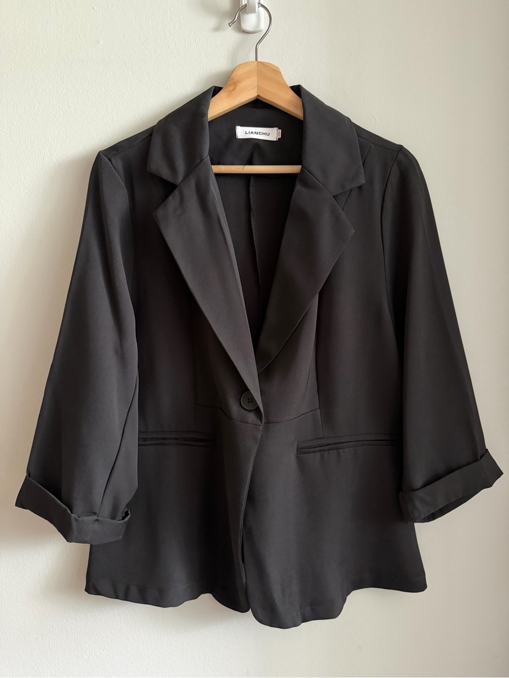 Classic Black Women's Blazer Jacket